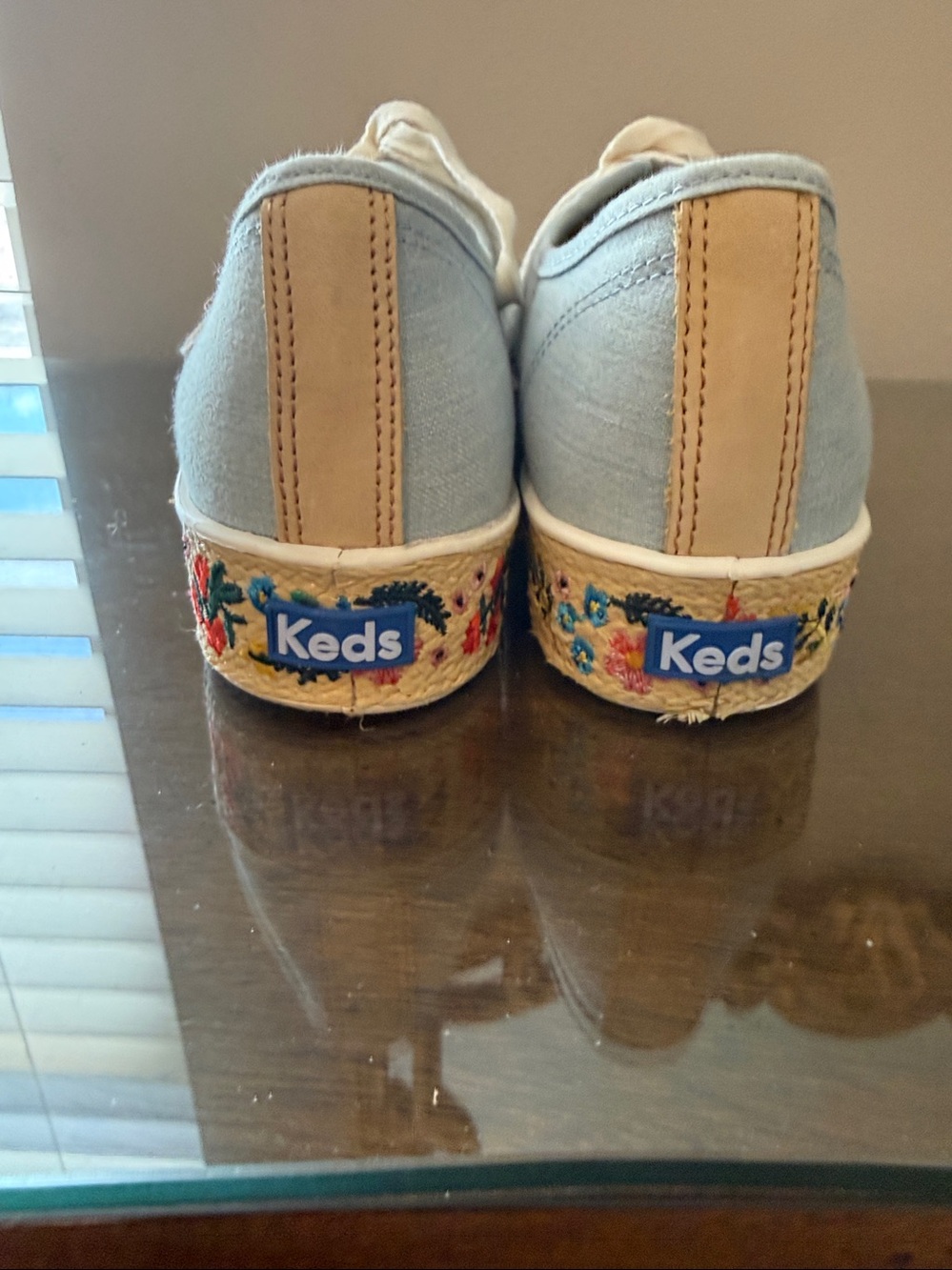 Keds x Rifle Paper Rosalie embroidered sneakers - Picture 3 of 5